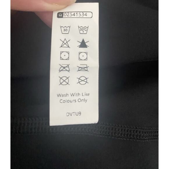 Halara Athletic Dress Womens 2X Criss Cross Back Black NEW - Picture 7 of 8